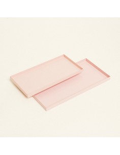 Beauty Home Μεταλλικοί Δίσκοι ΣΕΤ 2 ΤΜΧ 28 x 14 cm