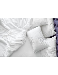 Beauty Home Παπλωματοθήκη Ξενοδοχείου King Size Lucid Art Ε1035 Percale CVC 80%Cot-20%Pol 270x250 Λευκό