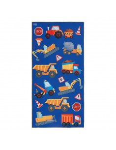 Beauty Home Πετσέτα θαλάσσης διπλής όψης παιδική Αrt 2261 Μπλε