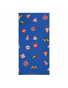Beauty Home Πετσέτα θαλάσσης διπλής όψης παιδική Αrt 2261 Μπλε 2