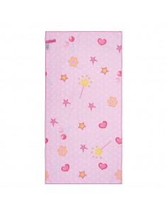 Beauty Home Πετσέτα θαλάσσης διπλής όψης παιδική Αrt 2265 Ροζ 2