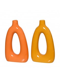 Beauty Home Βάζο Πορσελάνης 6.8 x 18.5 x 32 CM  ΚΡΟΚΙ