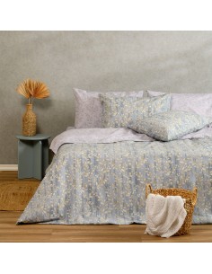 ΣΕΤ ΣΕΝΤΟΝΙΑ ΔΙΠΛΑ (Λ) BOTAN BLUE CASUAL LINE (150Χ200+32)