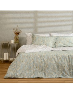 ΣΕΤ ΣΕΝΤΟΝΙΑ KING SIZE (Λ) BOTAN AQUA CASUAL LINE (180Χ200+32)