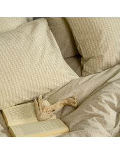 ΣΕΤ ΜΑΞΙΛΑΡΟΘΗΚΕΣ (Π) LAYLA BEIGE CASUAL LINE (50X70) 2