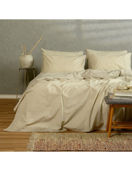 ΠΑΠΛΩΜΑΤΟΘΗΚΗ ΜΟΝΗ LAYLA BEIGE CASUAL LINE (165X245) ΠΑΠΛΩΜΑΤΟΘΗΚΗ ΜΟΝΗ LAYLA BEIGE CASUAL LINE (165X245)