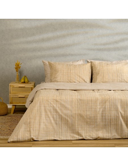 ΠΑΠΛΩΜΑΤΟΘΗΚΗ ΜΟΝΗ MATEO BEIGE CASUAL LINE (165X245)