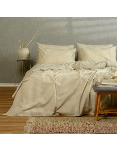 ΠΑΠΛΩΜΑΤΟΘΗΚΗ ΥΠΕΡΔΙΠΛΗ LAYLA BEIGE CASUAL LINE (225X245)