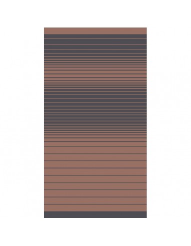 ΠΕΤΣΕΤΑ ΘΑΛΑΣΣΗΣ STRIPES BROWN (86Χ160)