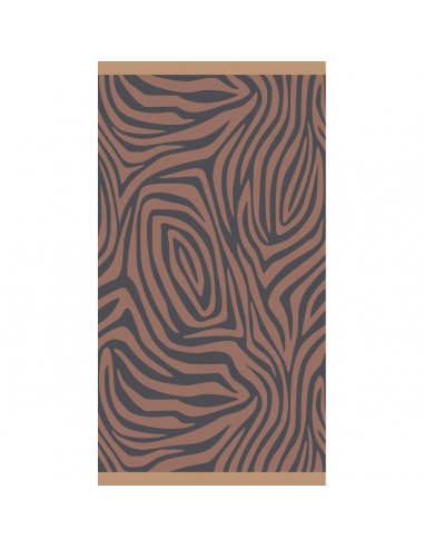 ΠΕΤΣΕΤΑ ΘΑΛΑΣΣΗΣ ZEBRA DARK GREY (86Χ160)