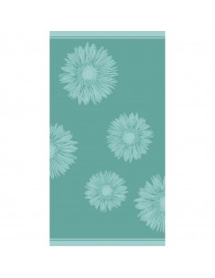 ΠΕΤΣΕΤΑ ΘΑΛΑΣΣΗΣ FLOWER AQUA (86Χ160)