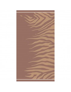 ΠΕΤΣΕΤΑ ΘΑΛΑΣΣΗΣ TIGER BROWN (86Χ160)