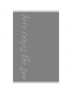 ΠΕΤΣΕΤΑ ΘΑΛΑΣΣΗΣ BEATLES DARK GREY (86Χ160)