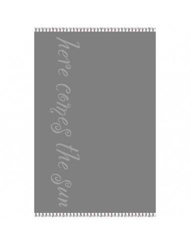 ΠΕΤΣΕΤΑ ΘΑΛΑΣΣΗΣ BEATLES DARK GREY (86Χ160)