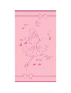 ΠΑΙΔΙΚΗ ΠΕΤΣΕΤΑ ΘΑΛΑΣΣΗΣ DANCING PINK (70Χ120)