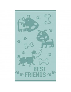 ΠΑΙΔΙΚΗ ΠΕΤΣΕΤΑ ΘΑΛΑΣΣΗΣ PUPPY LOVER AQUA (70Χ120)