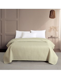 ΚΟΥΒΕΡΛΙ KING SIZE ZARA ECRU (260Χ240)