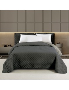 ΚΟΥΒΕΡΛΙ ΜΟΝΟ RENZO ANTHRACITE/GREY (160Χ240)