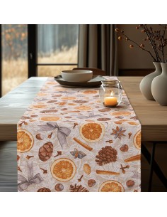 Beauty Home ΡΑΝΝΕΡ ΚΑΝΕΛΑ ΠΟΡΤΟΚΑΛΙ   40 cm x 1