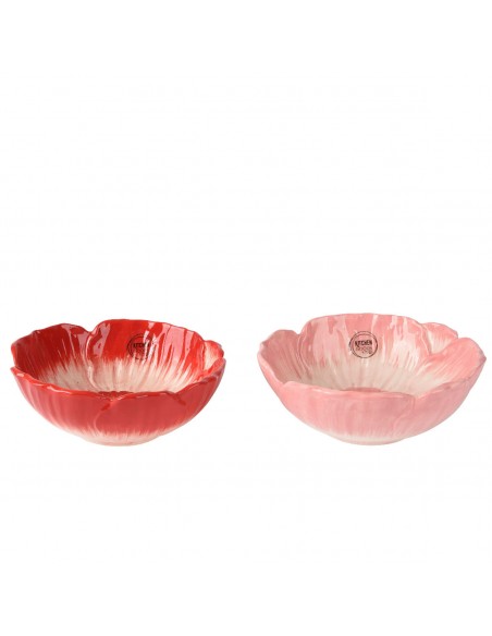 Beauty Home Μπωλ Κεραμικό παπαρούνα  12 x 5 cm  Κόκκινο