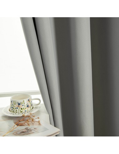 Beauty Home Κουρτίνα Full Blackout σκίασης με 8 κρίκους Soft Art 8391 Grey-11 140x270 Γκρι Beauty Home Κουρτίνα Full Blackout σκίασης με 8 κρίκους Soft Art 8391 Grey-11 140x270 Γκρι