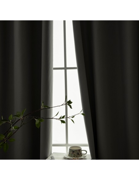 Beauty Home Κουρτίνα Full Blackout σκίασης με 8 κρίκους Soft Art 8391 Grey-11 140x270 Γκρι Beauty Home Κουρτίνα Full Blackout σκίασης με 8 κρίκους Soft Art 8391 Grey-11 140x270 Γκρι