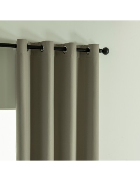 Beauty Home Κουρτίνα Full Blackout σκίασης με 8 κρίκους Soft Art 8391 Light Beige-C3 140x270 Μπεζ Beauty Home Κουρτίνα Full Blackout σκίασης με 8 κρίκους Soft Art 8391 Light Beige-C3 140x270 Μπεζ