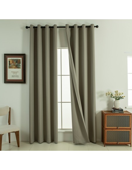 Beauty Home Κουρτίνα Full Blackout σκίασης με 8 κρίκους Soft Art 8391 Light Beige-C3 140x270 Μπεζ Beauty Home Κουρτίνα Full Blackout σκίασης με 8 κρίκους Soft Art 8391 Light Beige-C3 140x270 Μπεζ