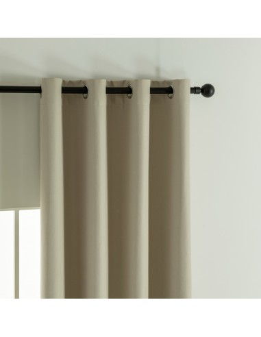 Beauty Home Κουρτίνα Full Blackout σκίασης με 8 κρίκους Soft Art 8391 Beige 140x270 Άμμου Beauty Home Κουρτίνα Full Blackout σκίασης με 8 κρίκους Soft Art 8391 Beige 140x270 Άμμου