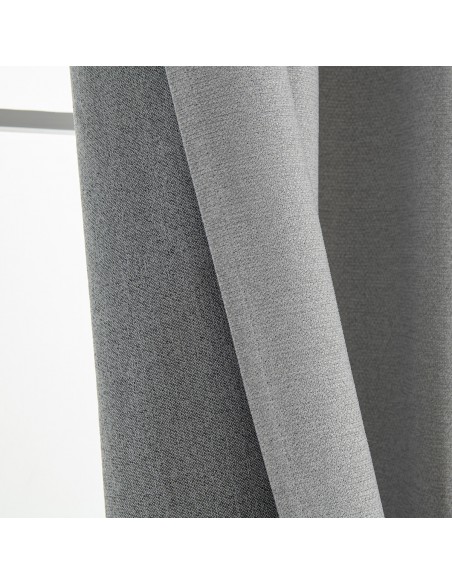 Beauty Home Κουρτίνα Full Blackout σκίασης με 8 κρίκους Elite Art 8392 Light Grey-Νο3 140x270 Ασημί Beauty Home Κουρτίνα Full Blackout σκίασης με 8 κρίκους Elite Art 8392 Light Grey-Νο3 140x270 Ασημί