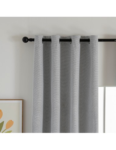 Beauty Home Κουρτίνα Full Blackout σκίασης με 8 κρίκους Elite Art 8392 Silver-Νο4 140x270 Γκρι Beauty Home Κουρτίνα Full Blackout σκίασης με 8 κρίκους Elite Art 8392 Silver-Νο4 140x270 Γκρι