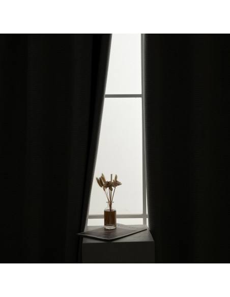 Beauty Home Κουρτίνα Full Blackout σκίασης με 8 κρίκους Elite Art 8392 Silver-Νο4 140x270 Γκρι Beauty Home Κουρτίνα Full Blackout σκίασης με 8 κρίκους Elite Art 8392 Silver-Νο4 140x270 Γκρι