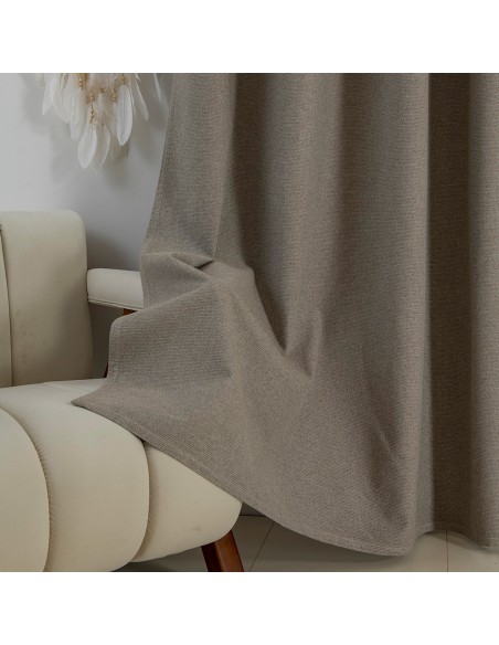 Beauty Home Κουρτίνα Full Blackout σκίασης με 8 κρίκους Elite Art 8392 Beige-Νο5 140x270 Μπεζ Beauty Home Κουρτίνα Full Blackout σκίασης με 8 κρίκους Elite Art 8392 Beige-Νο5 140x270 Μπεζ