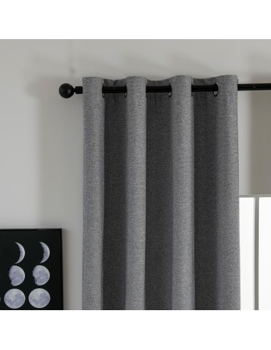 Beauty Home Κουρτίνα Full Blackout σκίασης με 8 κρίκους Elite Art 8392 Grey-Νο7 140x270 Σκούρο Γκρι Beauty Home Κουρτίνα Full Blackout σκίασης με 8 κρίκους Elite Art 8392 Grey-Νο7 140x270 Σκούρο Γκρι