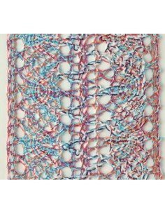 Beauty Home ΠΟΥΓΚΙ ΔΑΝΤΕΛΑ ΧΡΩΜΑΤΑ 12 x 17 cm  BOHO ΤΥΡΚΟΥΑΖ