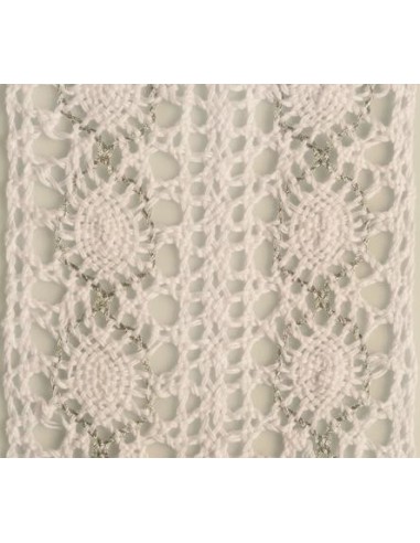 Beauty Home ΠΟΥΓΚΙ ΔΑΝΤΕΛΑ ΜΟΝΟΧΡΩΜΑ 12 x 17 cm  ΛΕΥΚΟ / ΑΣΗΜΙ LUREX Beauty Home ΠΟΥΓΚΙ ΔΑΝΤΕΛΑ ΜΟΝΟΧΡΩΜΑ 12 x 17 cm  ΛΕΥΚΟ / ΑΣΗΜΙ LUREX