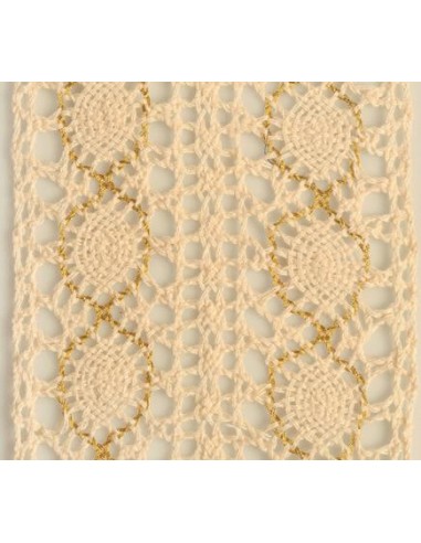 Beauty Home ΠΟΥΓΚΙ ΔΑΝΤΕΛΑ ΜΟΝΟΧΡΩΜΑ 12 x 17 cm  ΕΚΡΟΥ / ΧΡΥΣΟ Beauty Home ΠΟΥΓΚΙ ΔΑΝΤΕΛΑ ΜΟΝΟΧΡΩΜΑ 12 x 17 cm  ΕΚΡΟΥ / ΧΡΥΣΟ