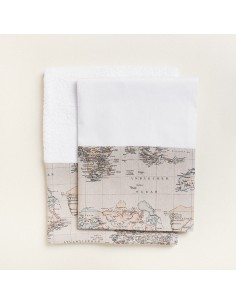 Beauty Home ΛΑΔΟΠΑΝΟ ΧΑΡΤΗΣ VINTAGE  ΑΓΟΡΙ ΕΚΡΟΥ