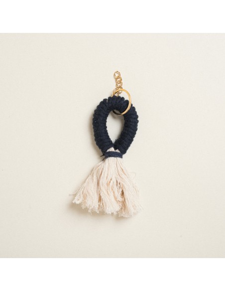 Beauty Home ΜΑΚΡΑΜΕ ΜΠΡΕΛΟΚ 11 x 4 cm  ΣΚΟΥΡΟ ΜΠΛΕ