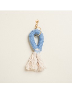 Beauty Home ΜΑΚΡΑΜΕ ΜΠΡΕΛΟΚ 11 x 4 cm  ΣΚΟΥΡΟ ΜΠΛΕ 2