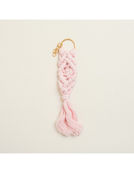 Beauty Home ΜΑΚΡΑΜΕ ΜΠΡΕΛΟΚ 17 x 3 cm  Ροζ