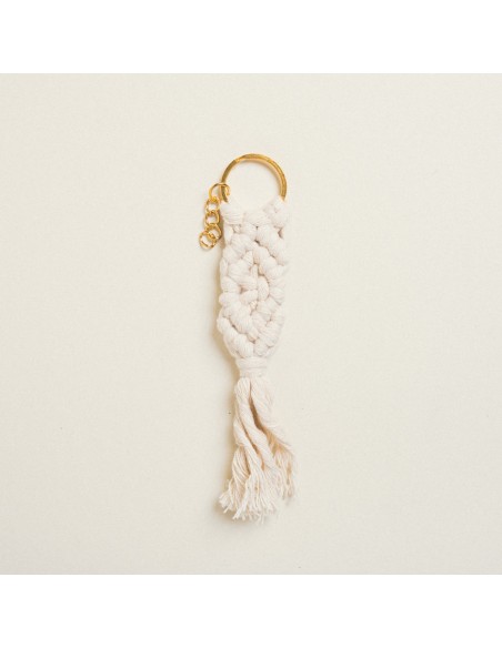 Beauty Home ΜΑΚΡΑΜΕ ΜΠΡΕΛΟΚ 17 x 3 cm  Εκρού