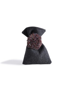 Beauty Home ΠΟΥΓΚΙ ΜΑΛΛΙΝΗ ΤΣΟΧΑ 12 x 17 cm  Κόκκινο