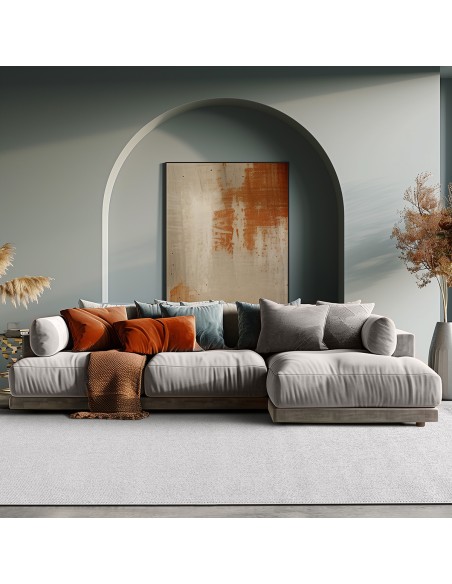 Beauty Home Χαλί Rustic Art 9331 133x190 Λευκό