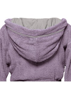 Beauty Home Μπουρνούζι με κουκούλα Art 3425 Λιλά S 2