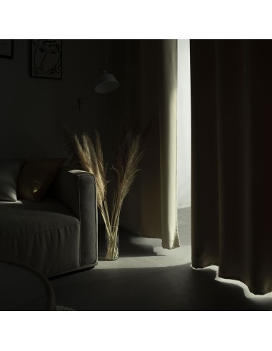 Beauty Home Ύφασμα κουρτίνας Blackout σκίασης Ideal Art 8400  Ύφασμα Φ280 Μπεζ