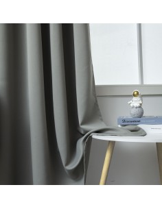 Beauty Home Ύφασμα κουρτίνας Blackout σκίασης Ideal Art 8400  Ύφασμα Φ280 Ανθρακίτης