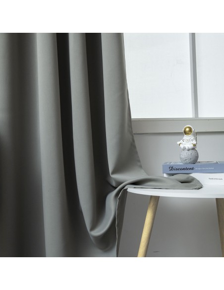 Beauty Home Ύφασμα κουρτίνας Blackout σκίασης Ideal Art 8400  Ύφασμα Φ280 Ανθρακίτης