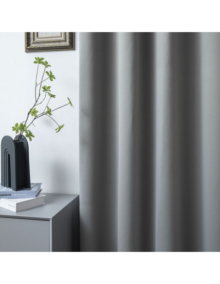 Beauty Home Ύφασμα κουρτίνας Blackout σκίασης Ideal Art 8400  Ύφασμα Φ280 Ανθρακίτης