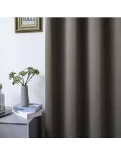Beauty Home Ύφασμα κουρτίνας Blackout σκίασης Ideal Art 8400  Ύφασμα Φ280 Καφέ 2